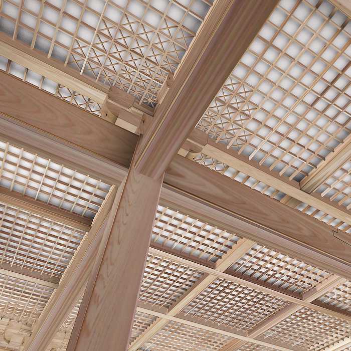 Kommerzielle Japanische Interior Design Creation Construction